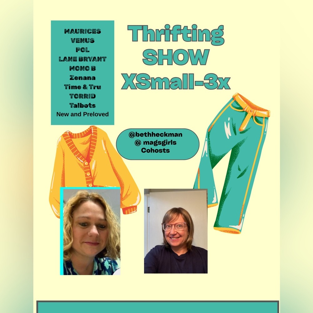 Beth & Maggie Live Show ❤️ to be notified Friday 2-6 at 7pm EST